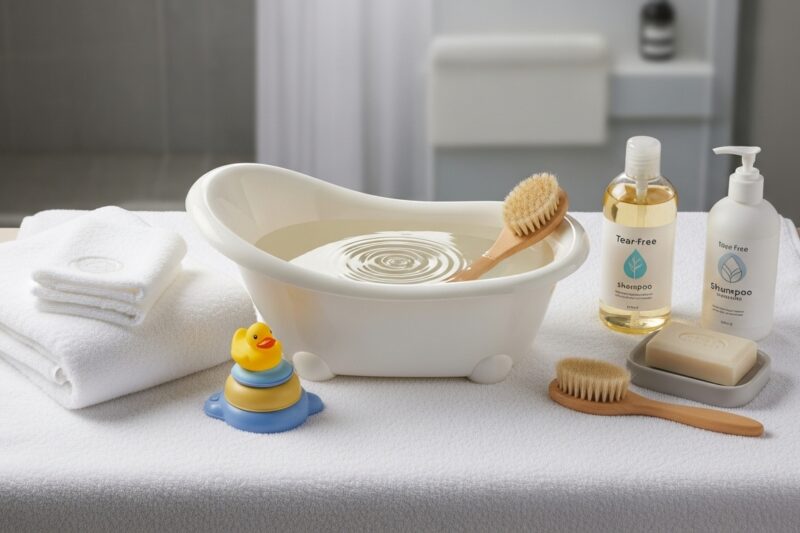 Jak kąpać noworodka krok po kroku?