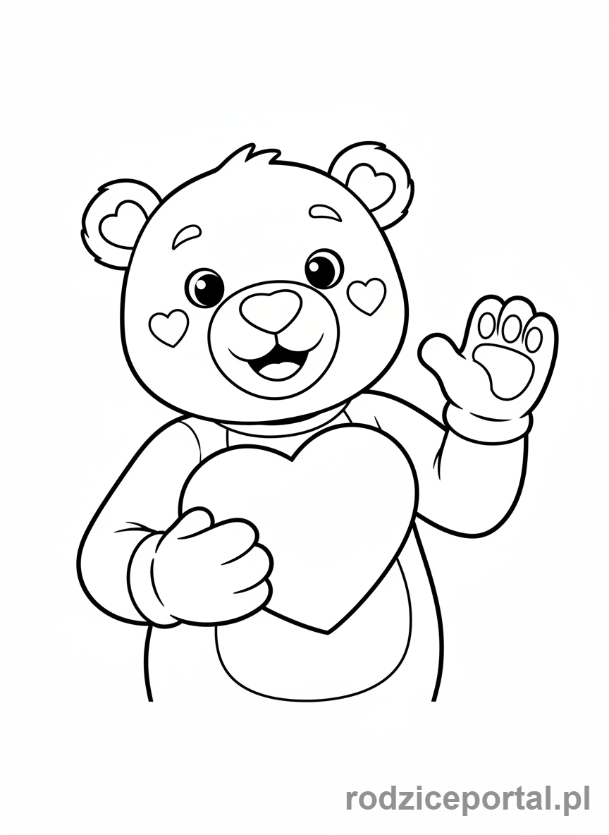 Kolorowanka Fortnite - Cuddle Team Leader z sercem