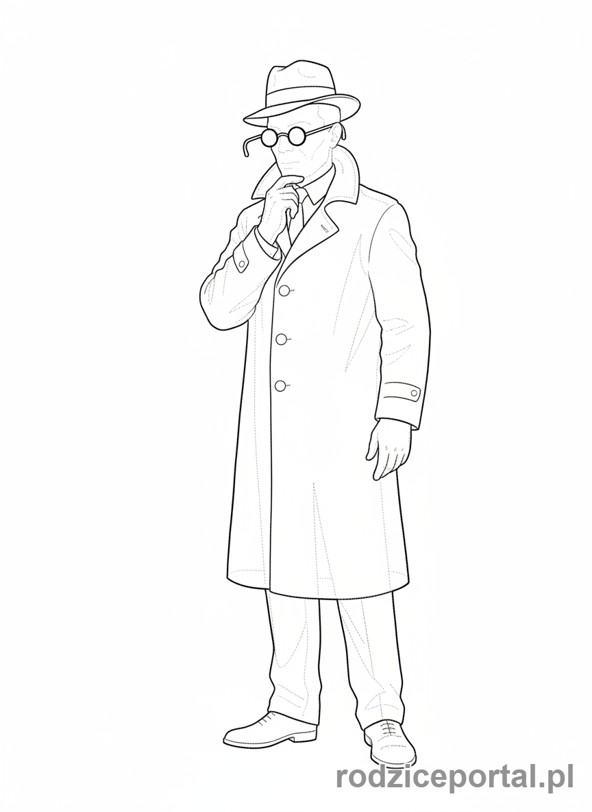 Kolorowanka Hotel Transylwania - Niewidzialny człowiek Griffin