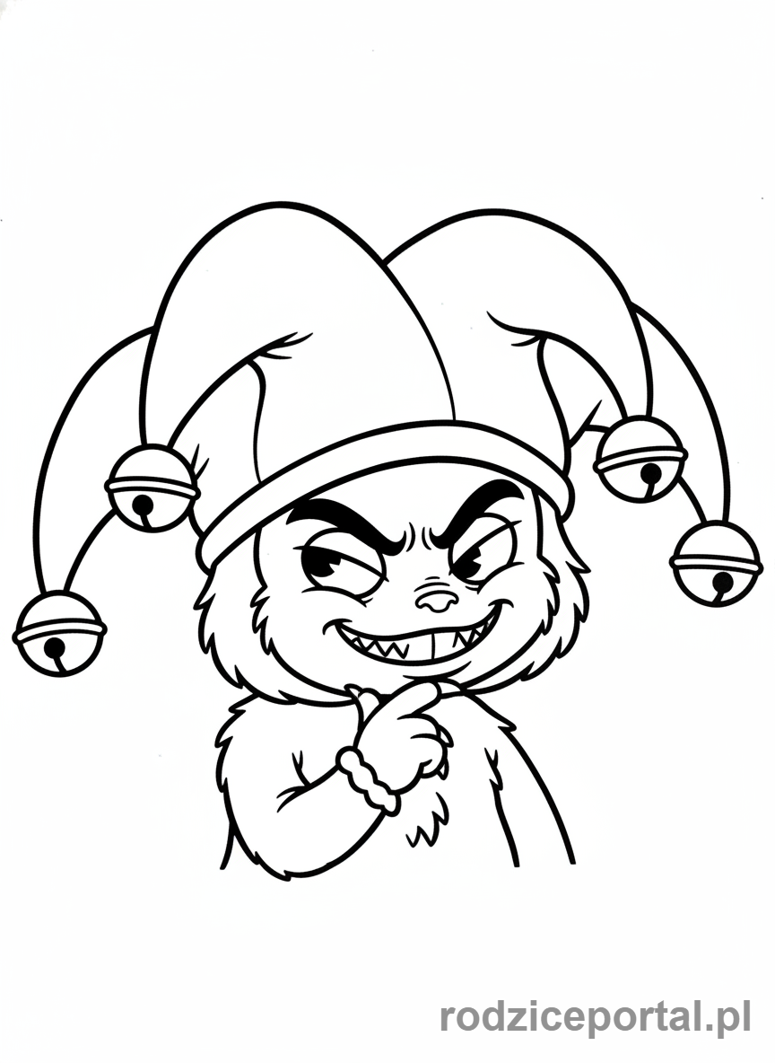 Kolorowanka Labubu - Labubu w kapeluszu