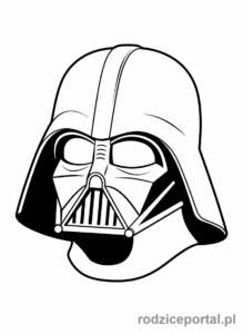 Kolorowanka Star Wars - Darth Vader