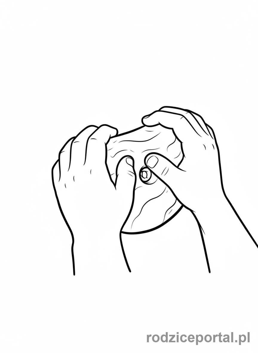 Kolorowanka Aktywność Fizyczna - Wspinaczka, zbliżenie