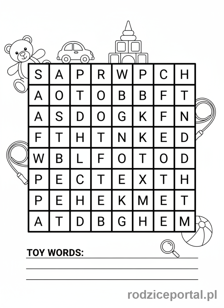 Kolorowanka Łamigłówki - Slabing dla dzieci