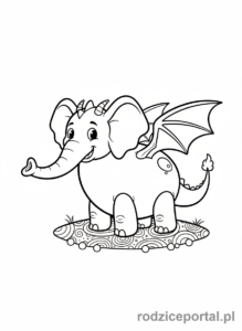 Kolorowanka Balony - Balon w ksztalcie zwierzecia