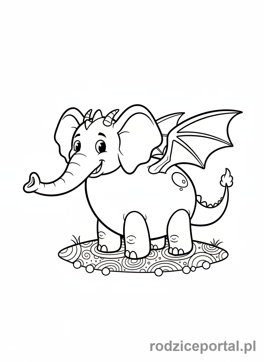 Kolorowanka Balony - Balon w ksztalcie zwierzecia