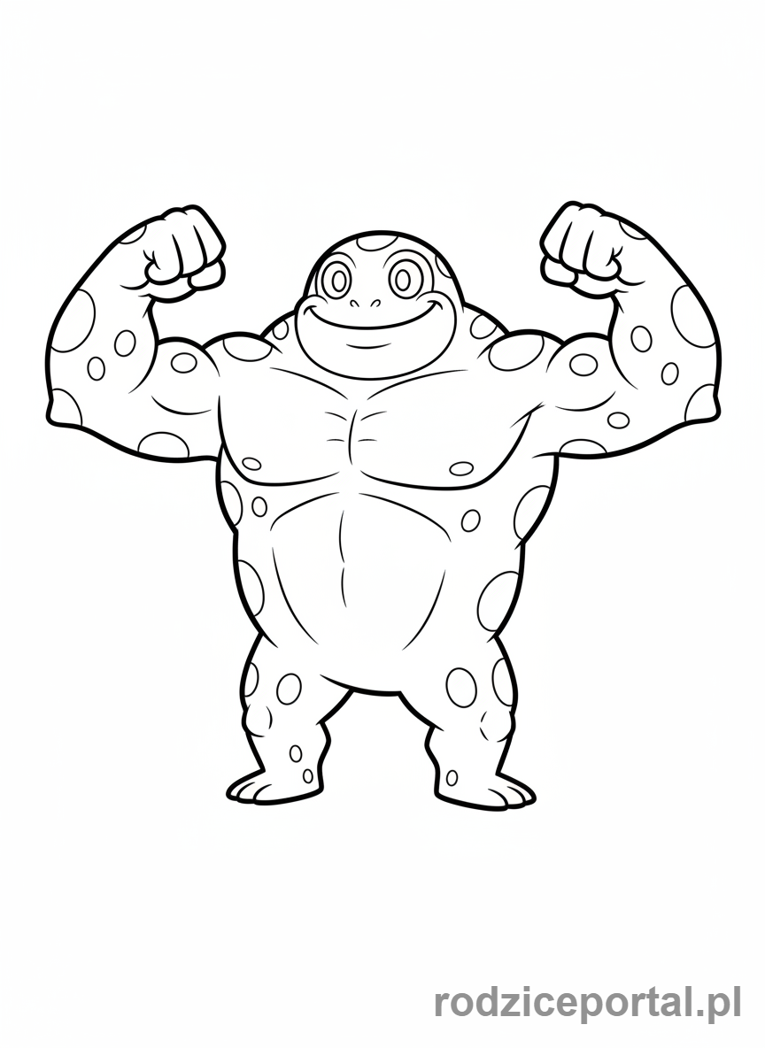 Kolorowanka Garten Of Banban - Jumbo Josh cała postać