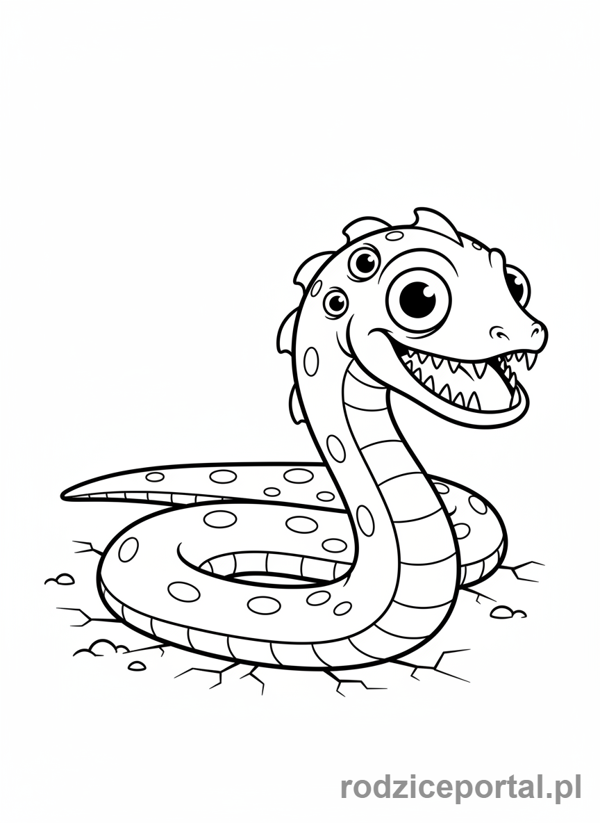 Kolorowanka Garten Of Banban - Zolphius pełzający