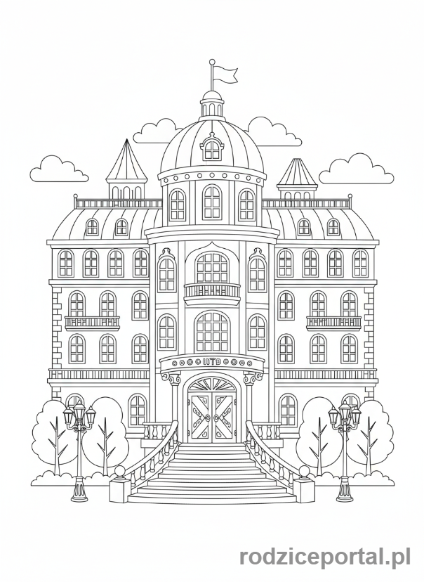 Kolorowanka Hotel - Fasada hotelu