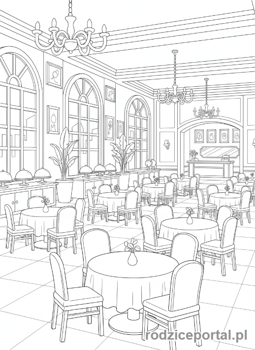 Kolorowanka Hotel - Restauracja hotelowa