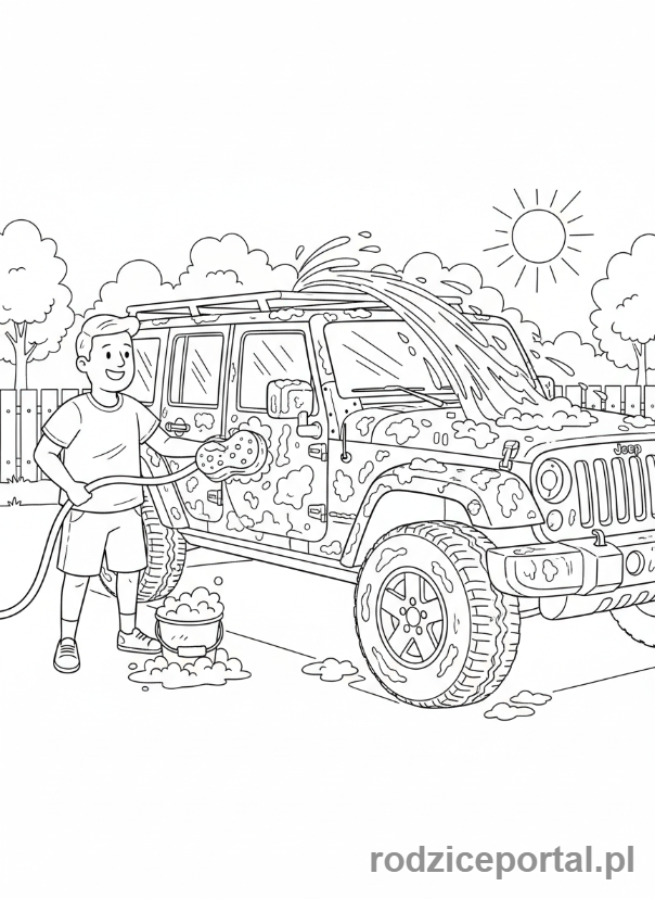 Kolorowanka Jeep - Jeep myty