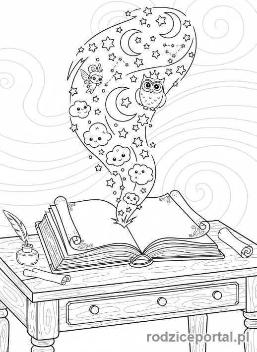 Kolorowanka Marzenia - Książka pełna magicznych snów
