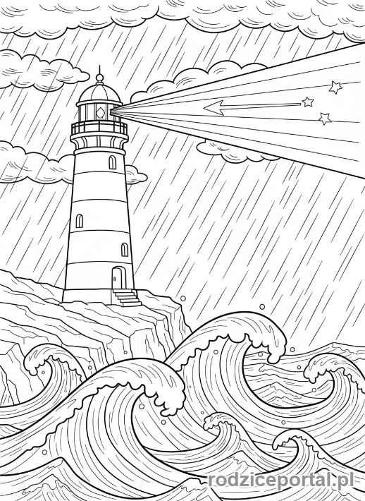 Kolorowanka Motywacja - Latarnia nadziei