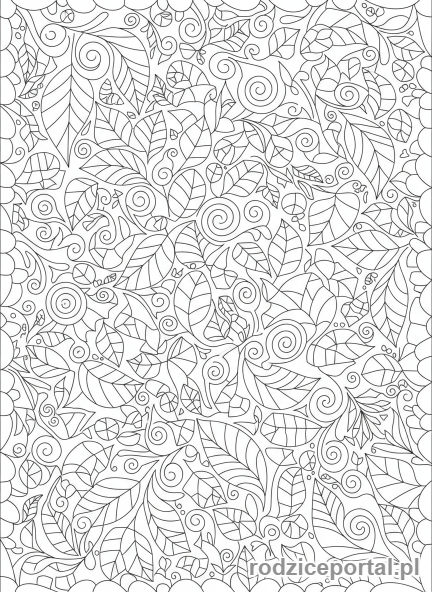 Kolorowanka Mozaika - Abstrakcyjna mozaika