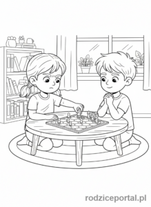 Kolorowanka Nauka Cierpliwości - Gra planszowa