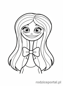 Kolorowanka Poppy Playtime - Mommy Long Legs portret