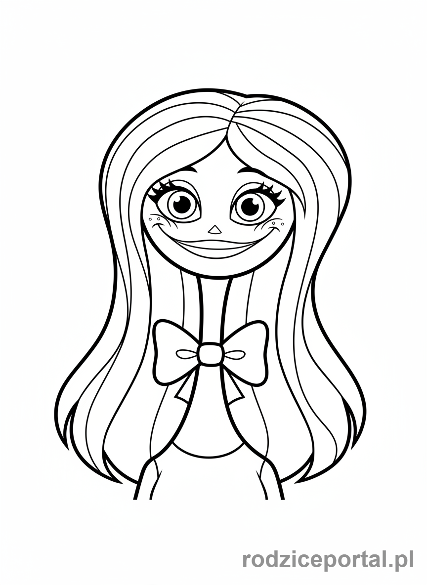 Kolorowanka Poppy Playtime - Mommy Long Legs portret