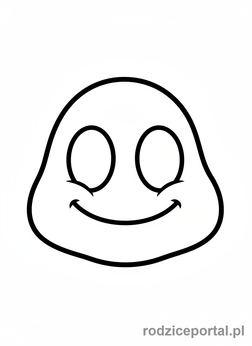 Kolorowanka Rainbow Friends - Głowa Greena, zbliżenie