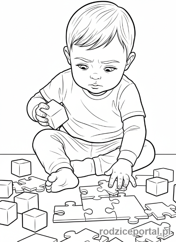 Kolorowanka Regulacja Emocji - Rozwiązywanie problemu