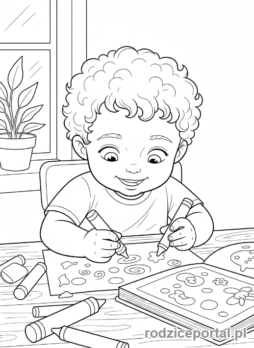 Kolorowanka Regulacja Emocji - Rysowanie dla relaksu