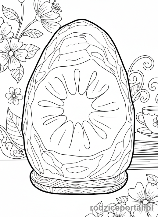 Kolorowanka Relaksacja - Lampa solna himalajska