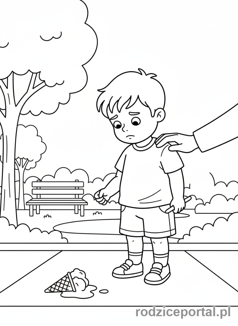 Kolorowanka Rozwój Emocjonalny - Radzenie sobie z rozczarowaniem