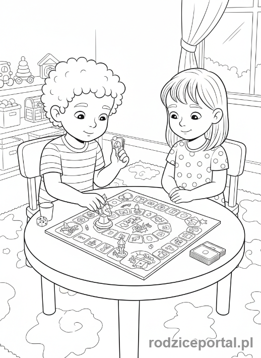 Kolorowanka Samokontrola - Dziecko gra fair play