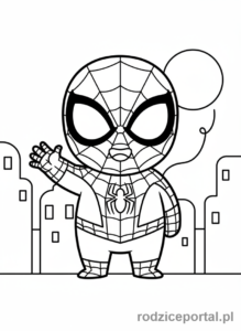 Kolorowanka Spidey - Spidey dla maluchów