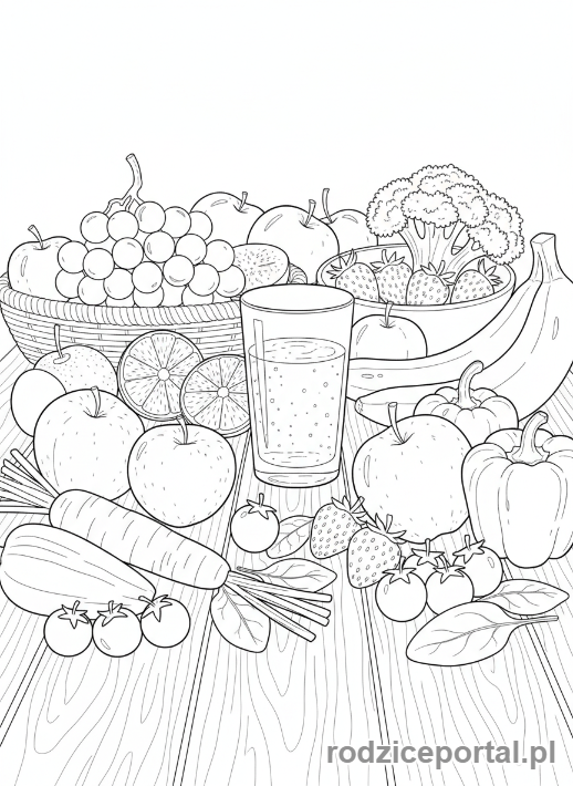 Kolorowanka Sport I Zdrowie - StosZdrowejZywnosci
