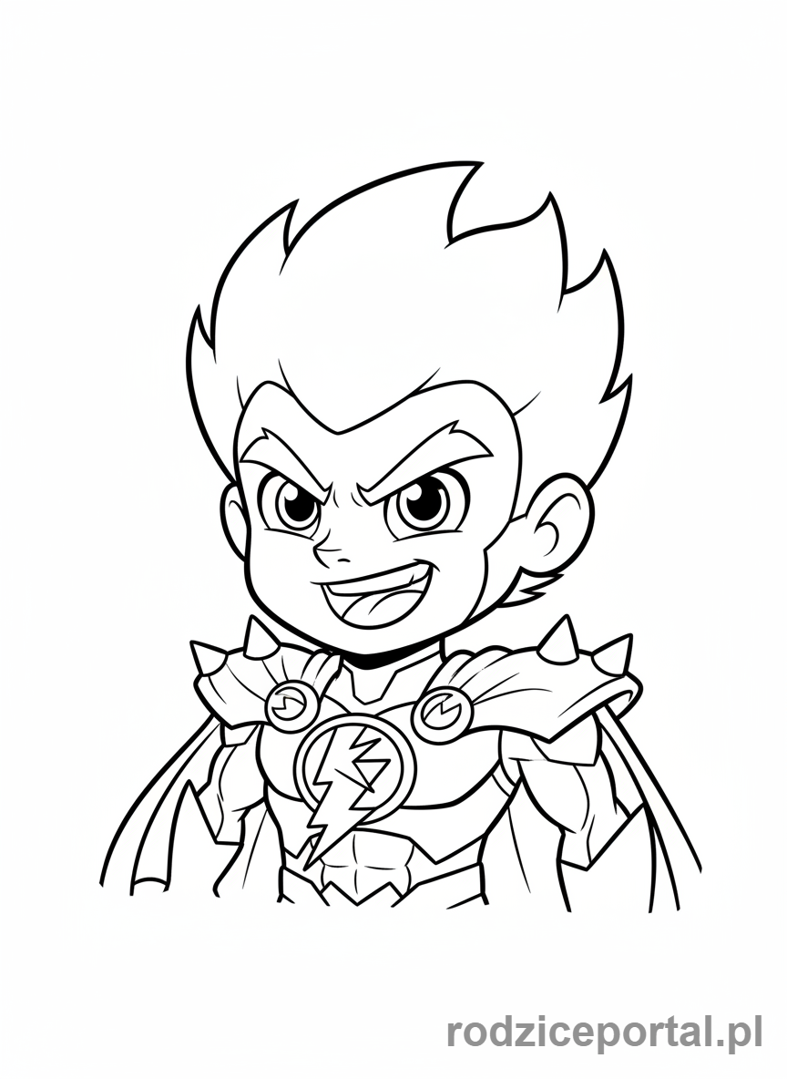 Kolorowanka Super Zings - Kid Kazoom portret