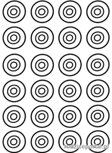 Kolorowanka Szlaczki Dla Dzieci - Szlaczki spirale