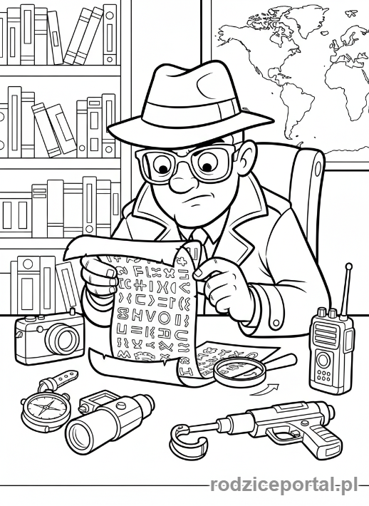 Kolorowanka Zadania Logiczne Pdf - Tajny kod deszyfrowanie