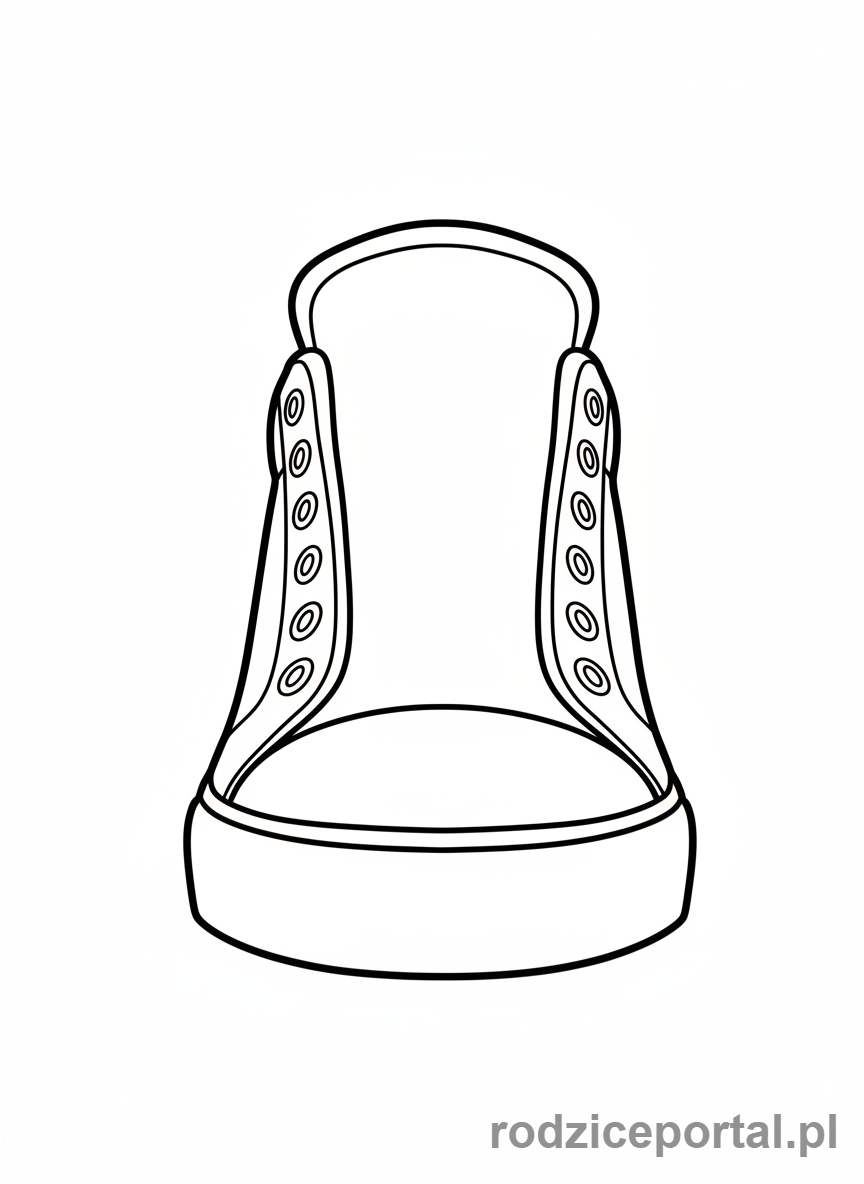 Kolorowanka Zagadki - But z językiem