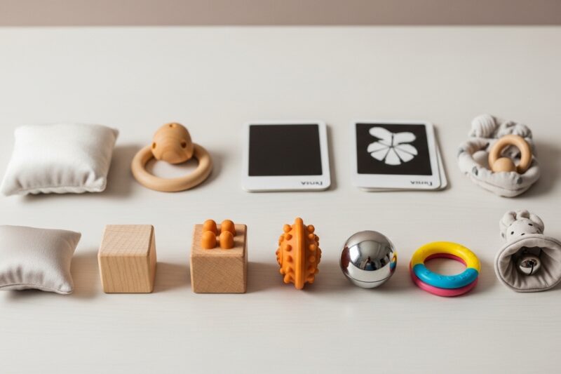 Jak wspierać rozwój zmysłów u niemowlaka?