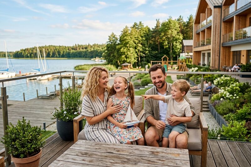 Ranking hoteli rodzinnych Giżycko 2026 - Gdzie na Mazury z dzieckiem?