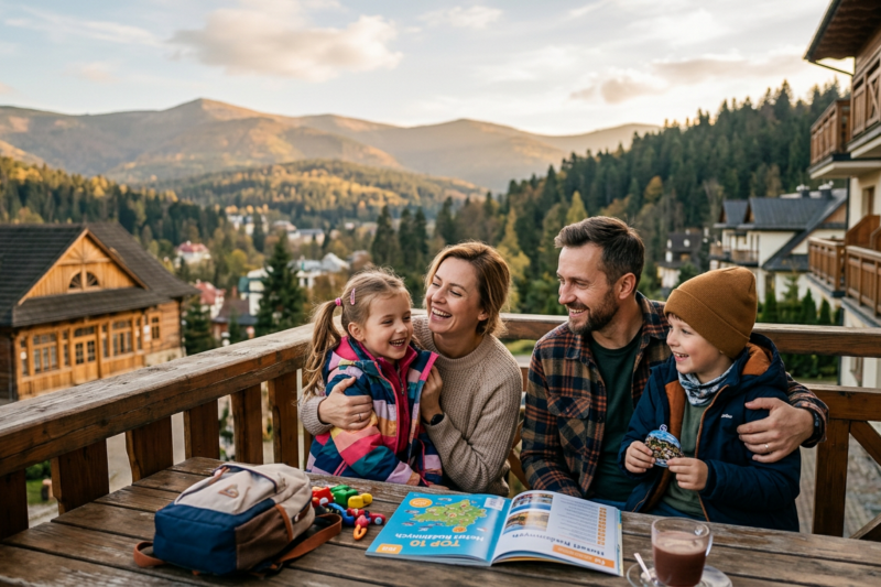 Ranking hoteli rodzinnych Krynica-Zdrój 2026 - Gdzie na wakacje z dziećmi?