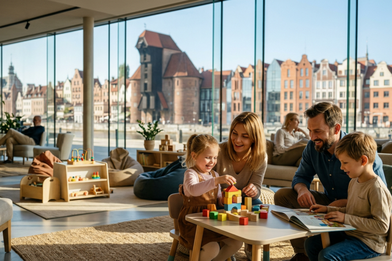 Ranking hoteli rodzinnych w Gdańsku 2026 – Gdzie na wakacje z dziećmi?