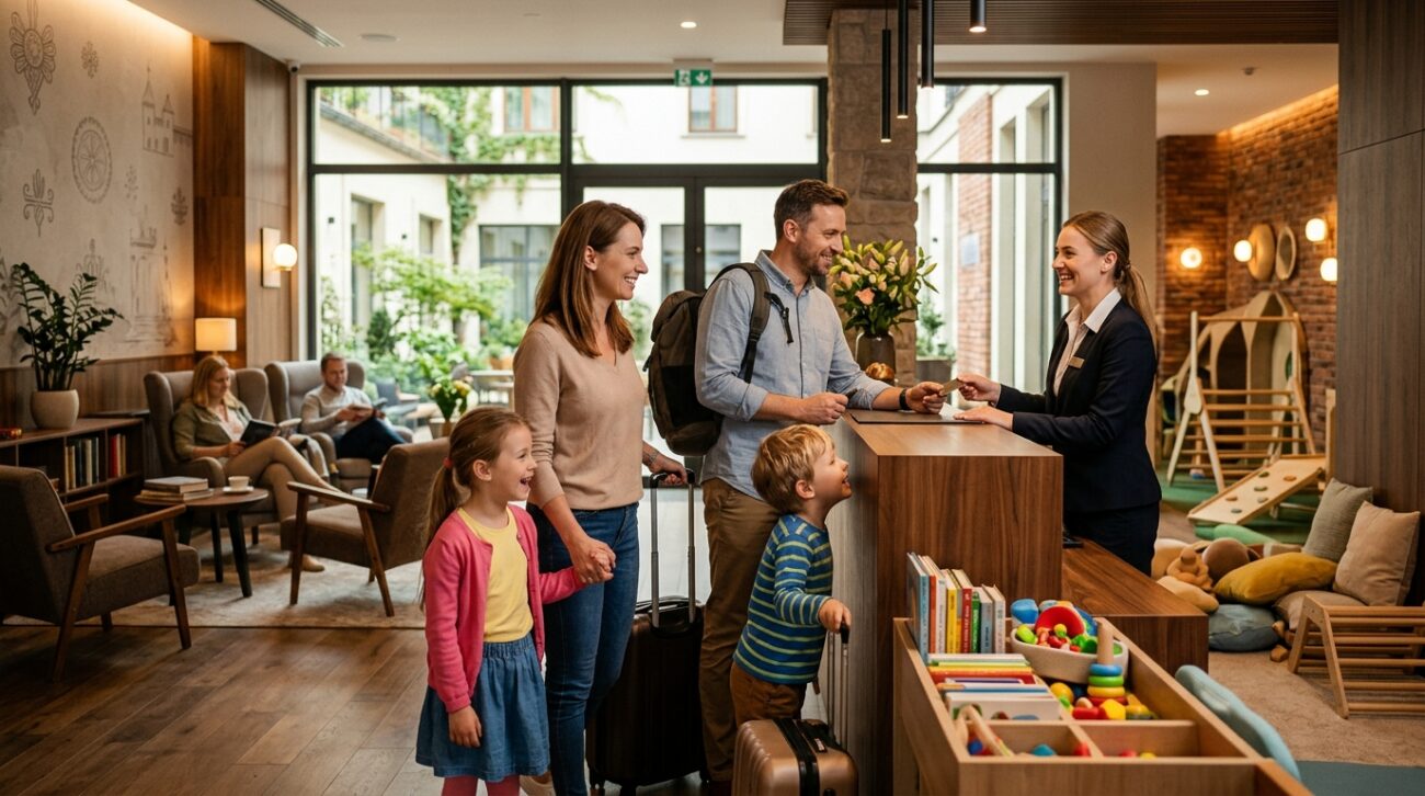 Ranking hoteli rodzinnych w Krakowie 2026 - gdzie warto nocować z dziećmi?