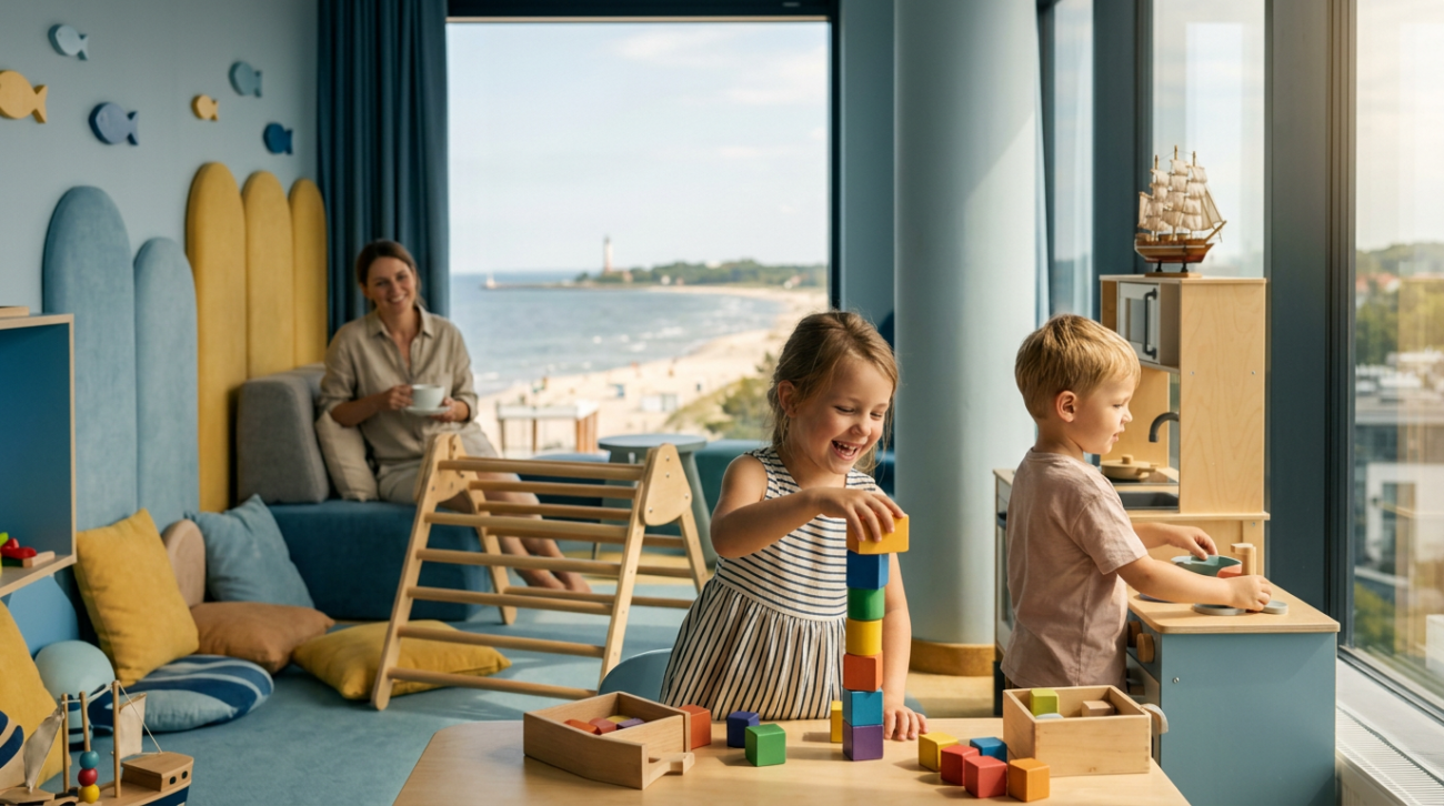 Ranking hoteli rodzinnych w Świnoujściu 2026 - gdzie na wakacje z dziećmi?