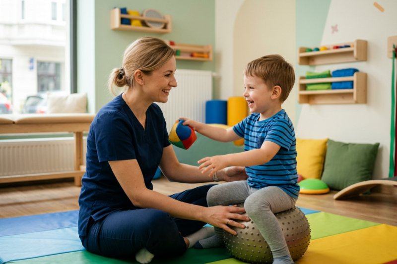 Ranking najlepszych fizjoterapeutów dziecięcych Łódź 2026 - kogo wybrać?