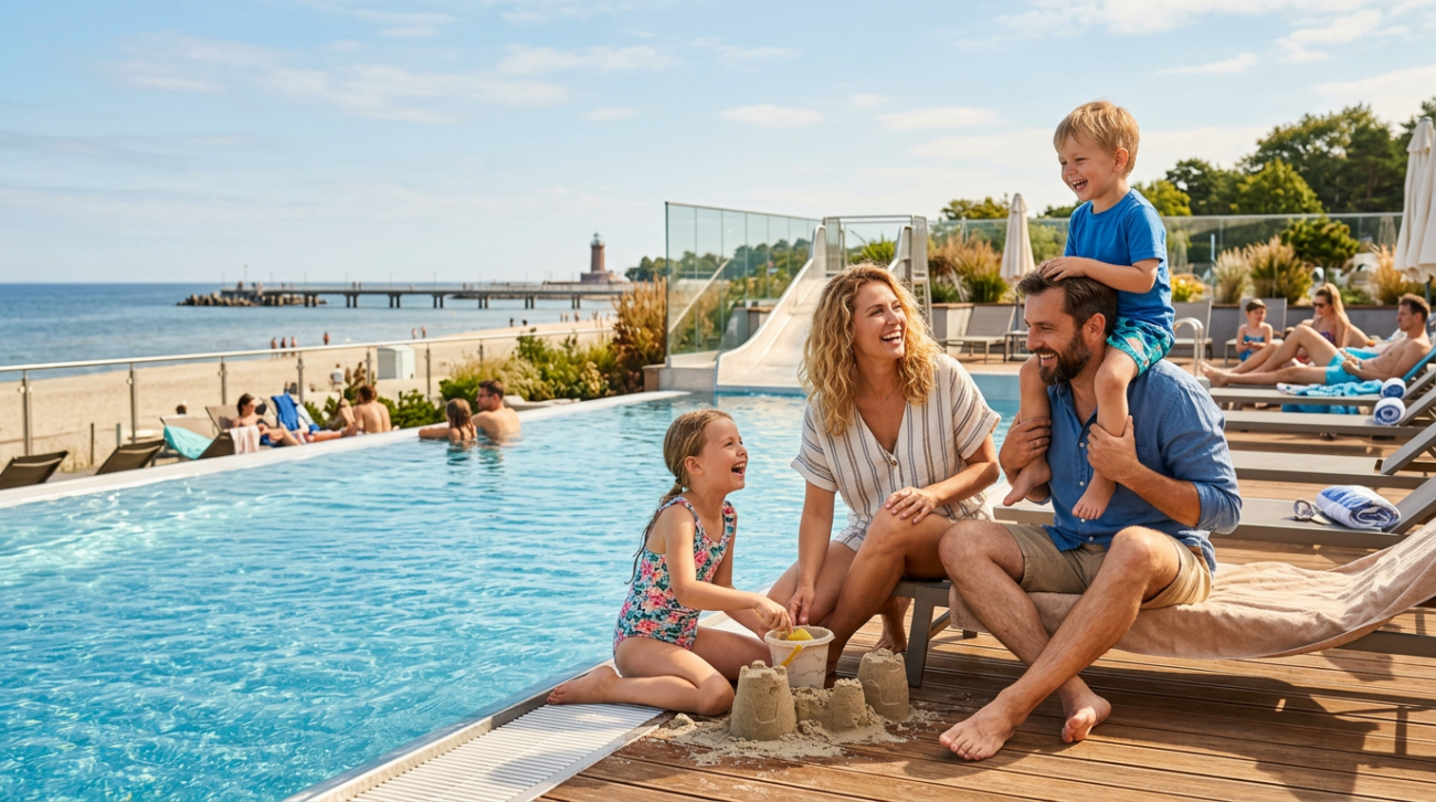 Ranking najlepszych hoteli rodzinnych Kołobrzeg 2026 - Gdzie na wakacje z dziećmi?