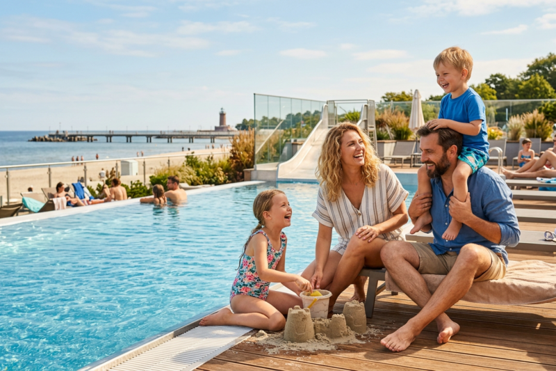 Ranking najlepszych hoteli rodzinnych Kołobrzeg 2026 - Gdzie na wakacje z dziećmi?