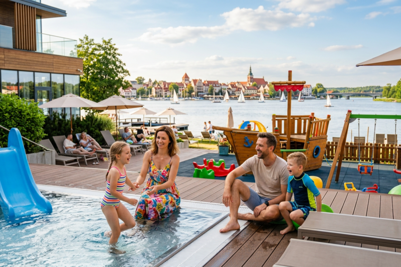 Ranking najlepszych hoteli rodzinnych Mikołajki 2026 - co wybrać?