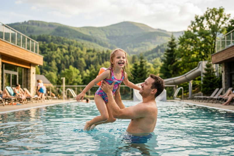 Ranking najlepszych hoteli rodzinnych Ustroń 2026 - gdzie warto pojechać z dzieckiem?