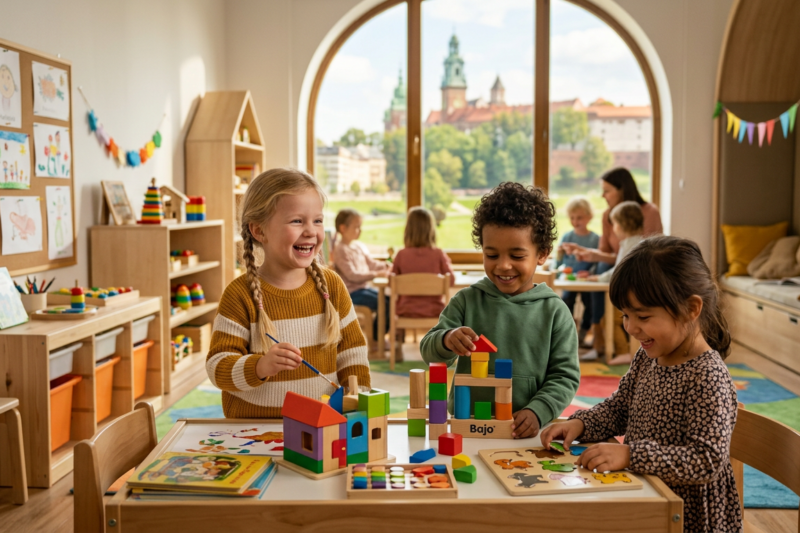 Ranking najlepszych prywatnych przedszkoli w Krakowie 2026 - co wybrać?