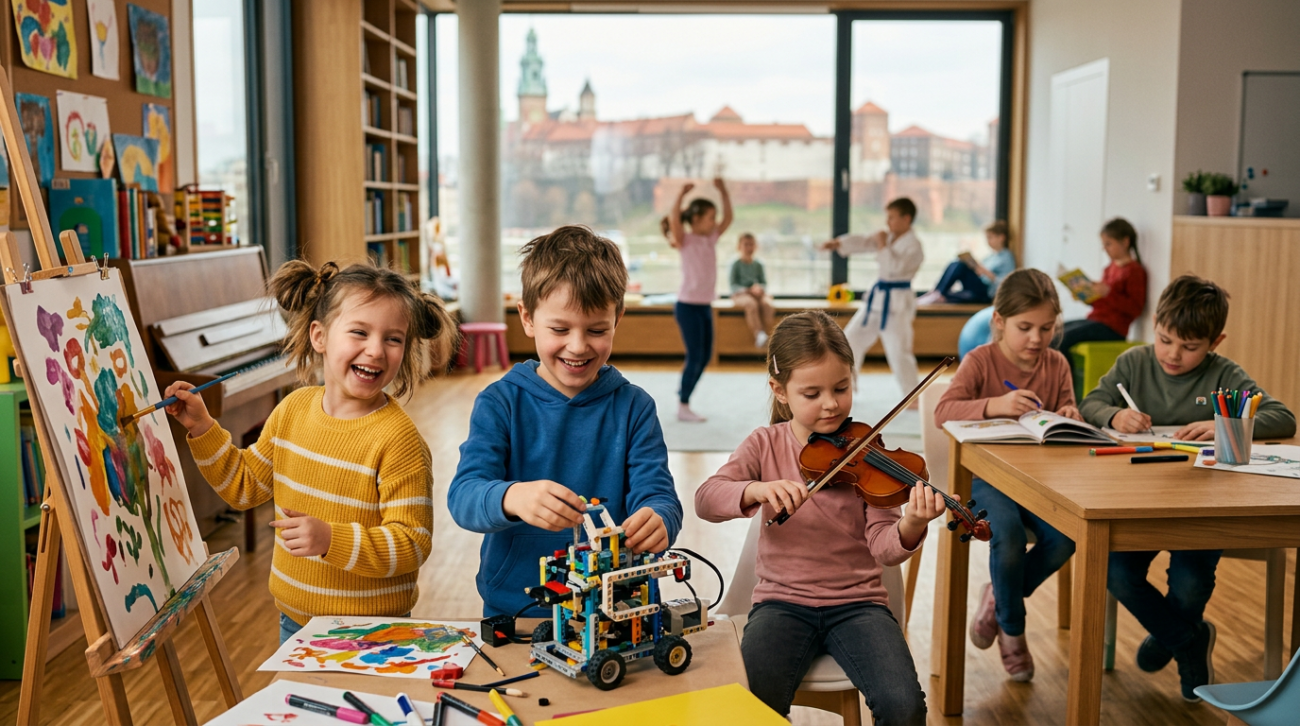 Ranking zajęć dodatkowych dla dzieci Kraków 2026 - gdzie warto zapisać dziecko?