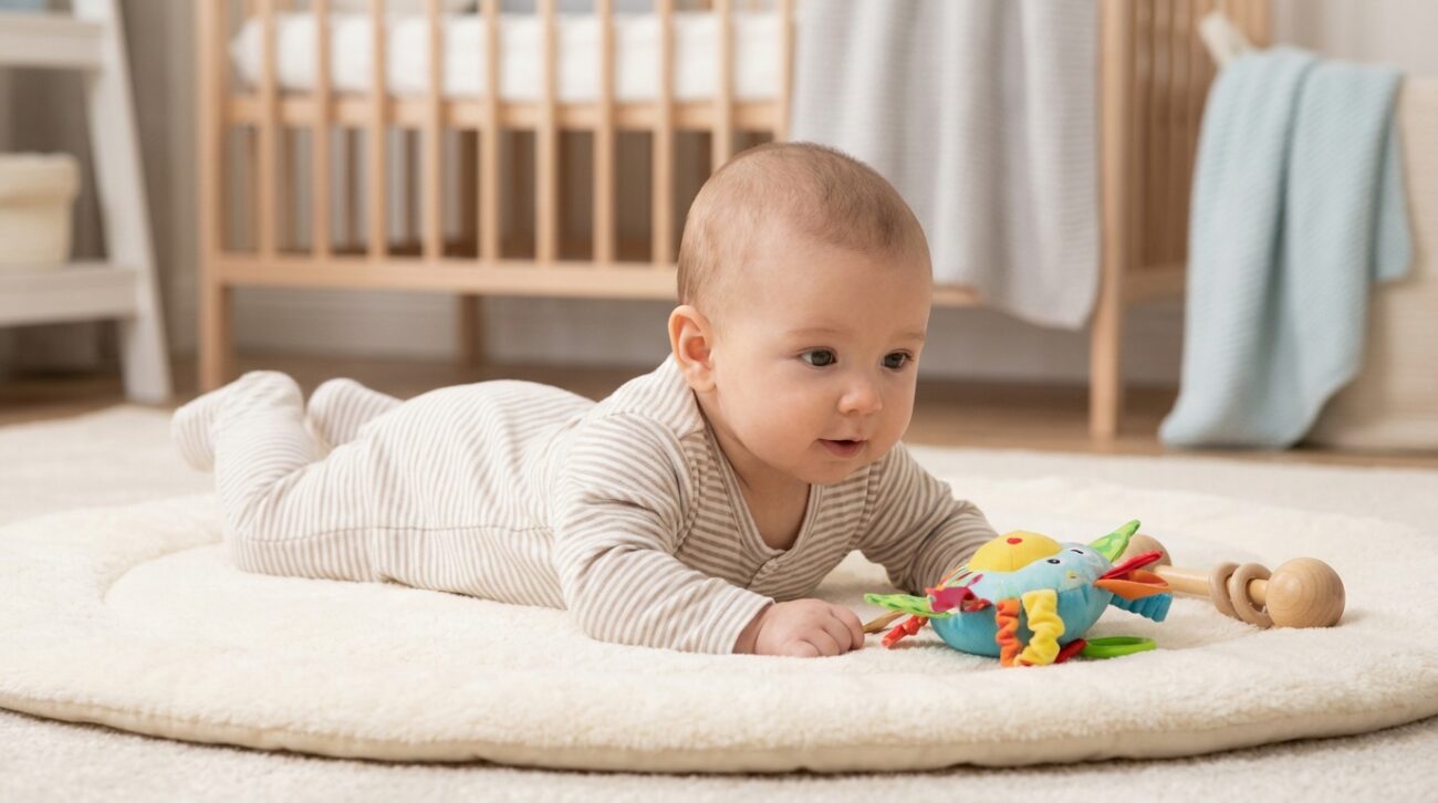 Tummy time – kiedy zacząć kłaść niemowlę na brzuchu i jak robić to bezpiecznie?