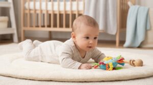 Tummy time – kiedy zacząć kłaść niemowlę na brzuchu i jak robić to bezpiecznie?